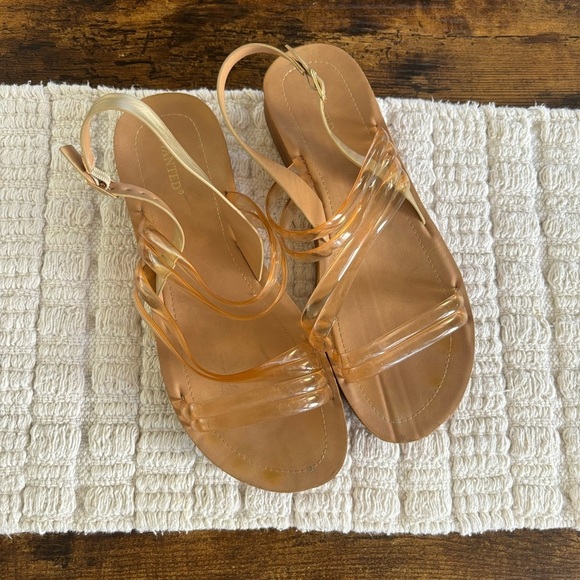 Wanted Cannon Jelly Sandals Women’s Size 10 - Picture 1 of 8